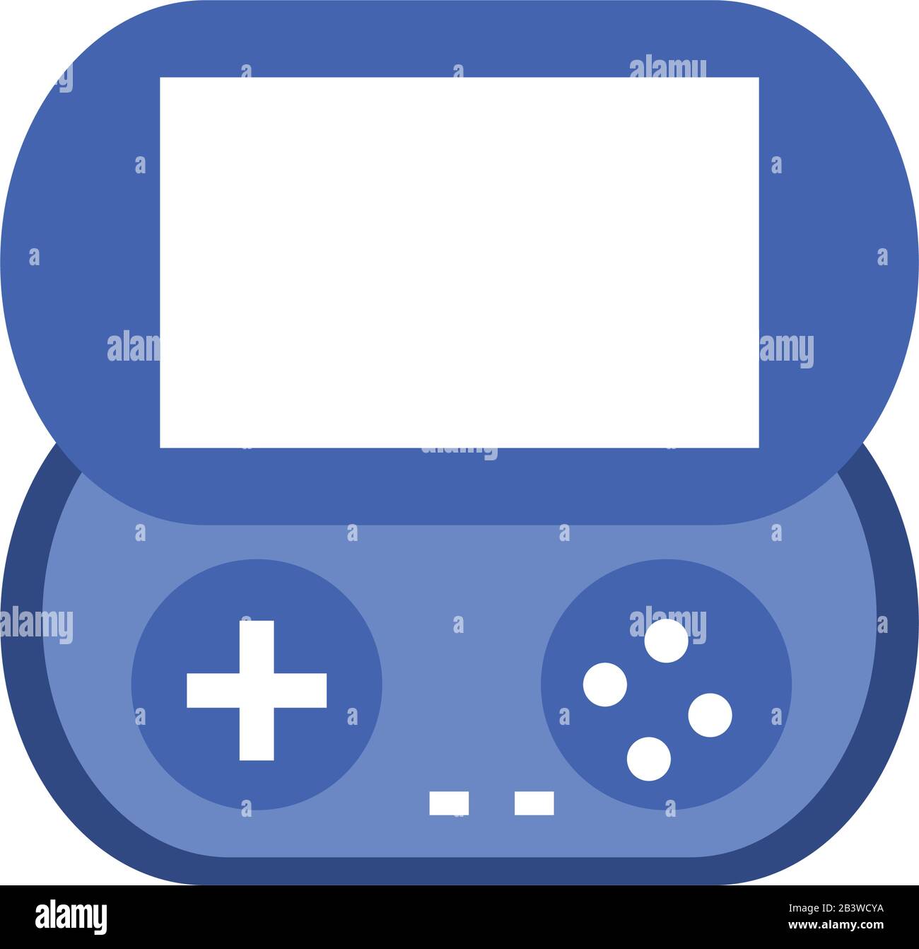 portable console line style icon design, videogame play leisure gaming ...