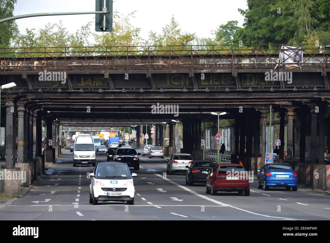 Yorckbruecken, Kreuzberg, Berlin, Deutschland / Yorckbrücken Stock Photo