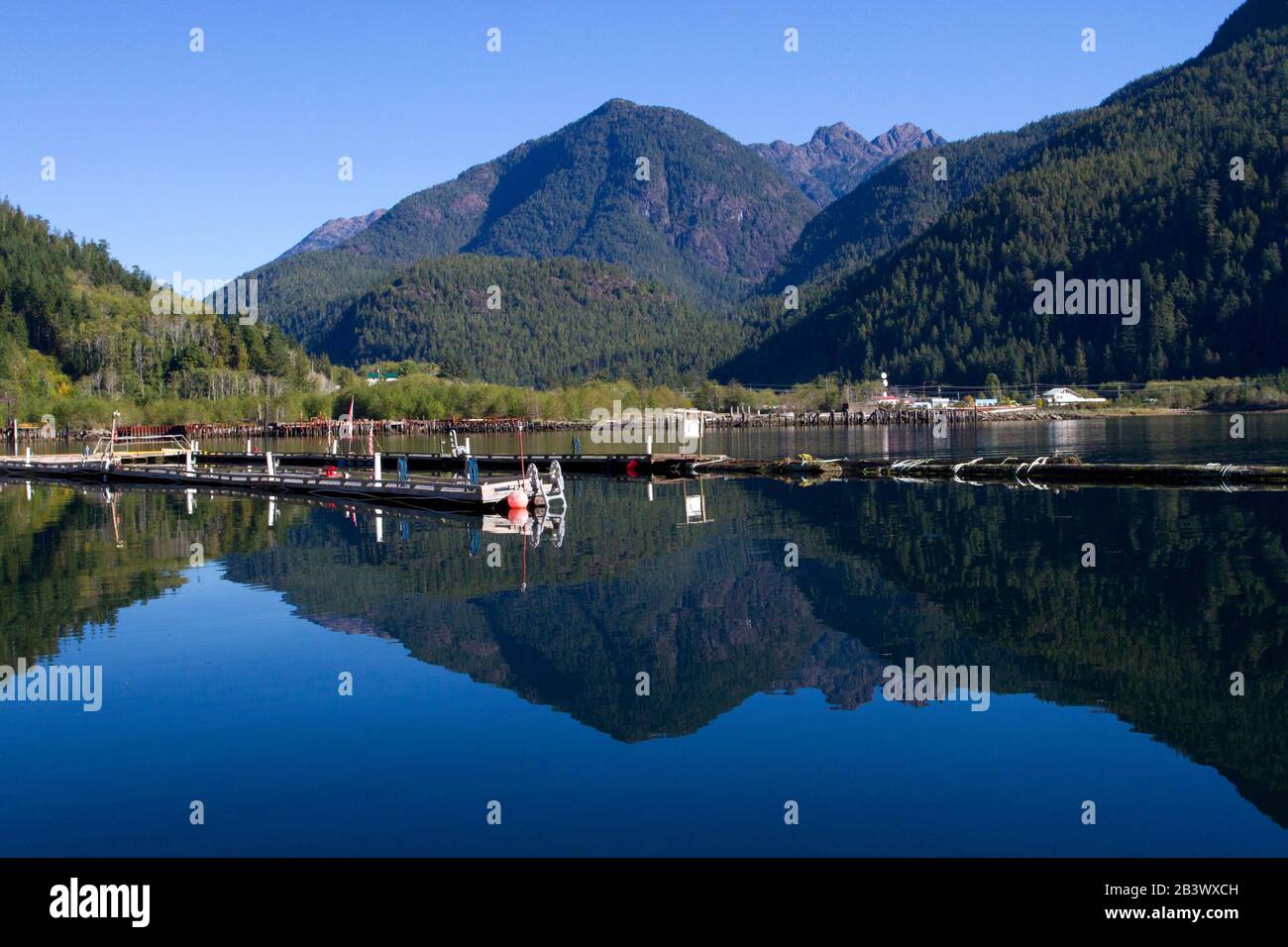 Nootka sound on the west coast of vancouver island hires stock