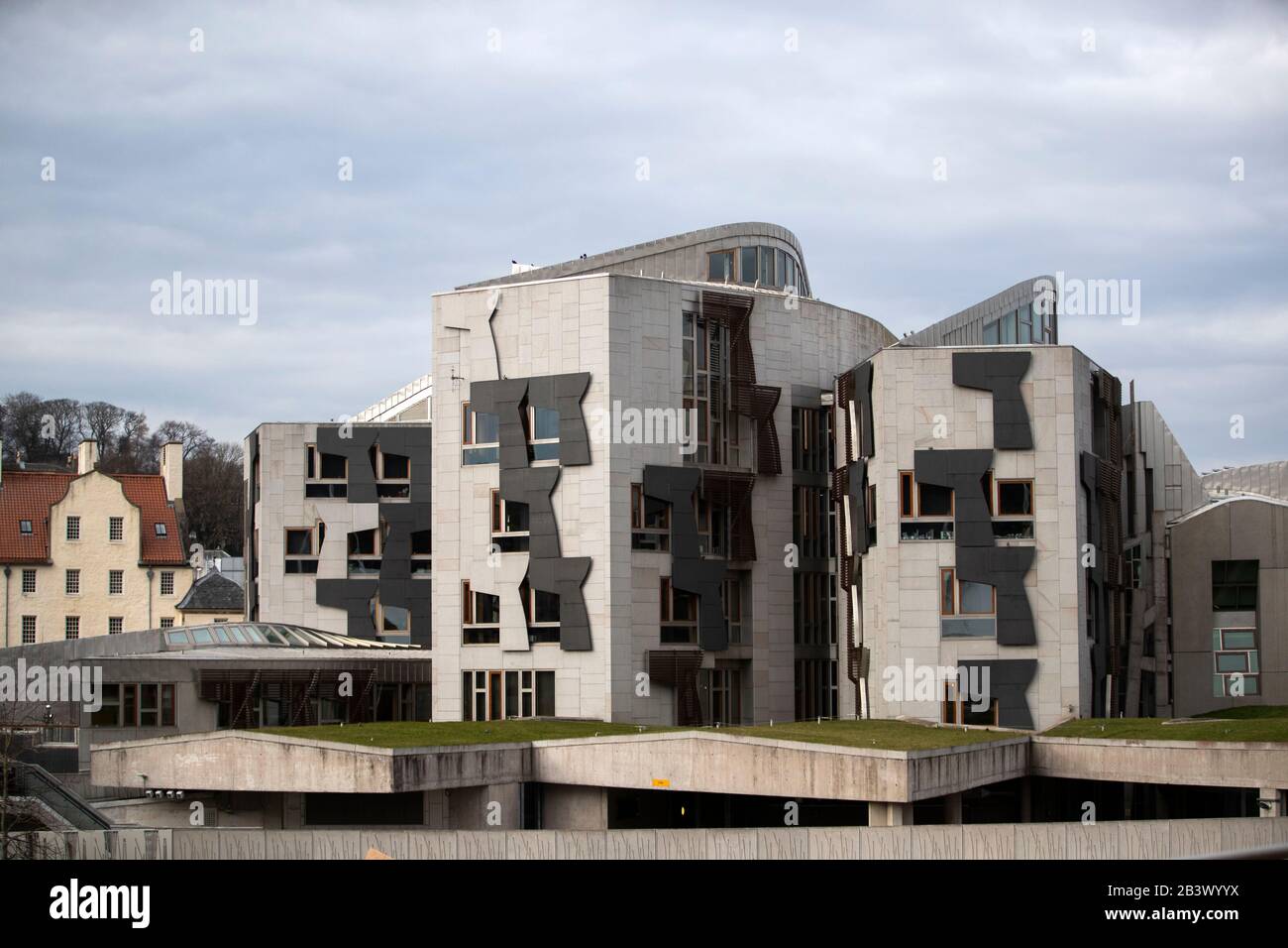 The Scottish Parliament, Edinburgh Stock Photo Alamy