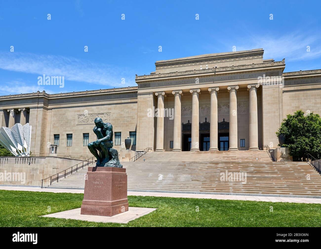 The Nelson Atkins Museum of Art in Kansas City Stock Photo - Alamy