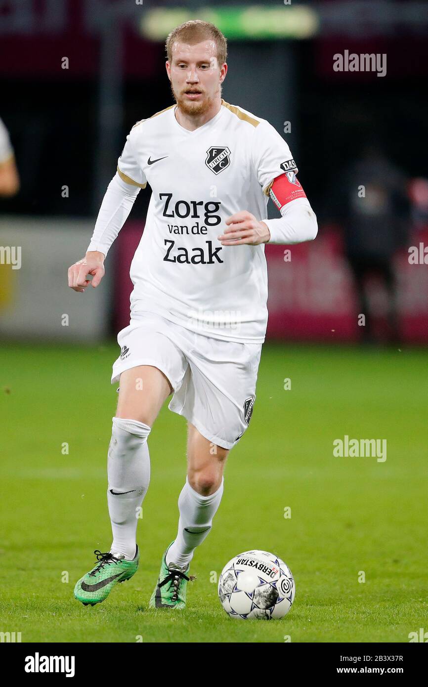 Utrecht Netherlands 04th Mar 2020 Utrecht 04 03 2020 Football Dutch Knvb Beker 2019 2020 Fc Utrecht Player Simon Gustafson During The Match Fc Utrecht Ajax Credit Pro Shots Alamy Live News Stock Photo Alamy