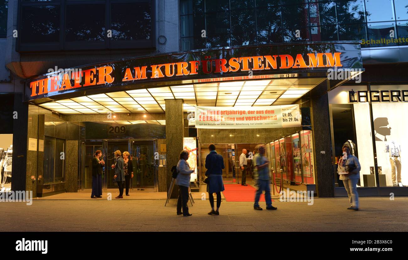 Theater am Kurfuerstendamm, Kurfuerstendamm, Charlottenburg, Berlin