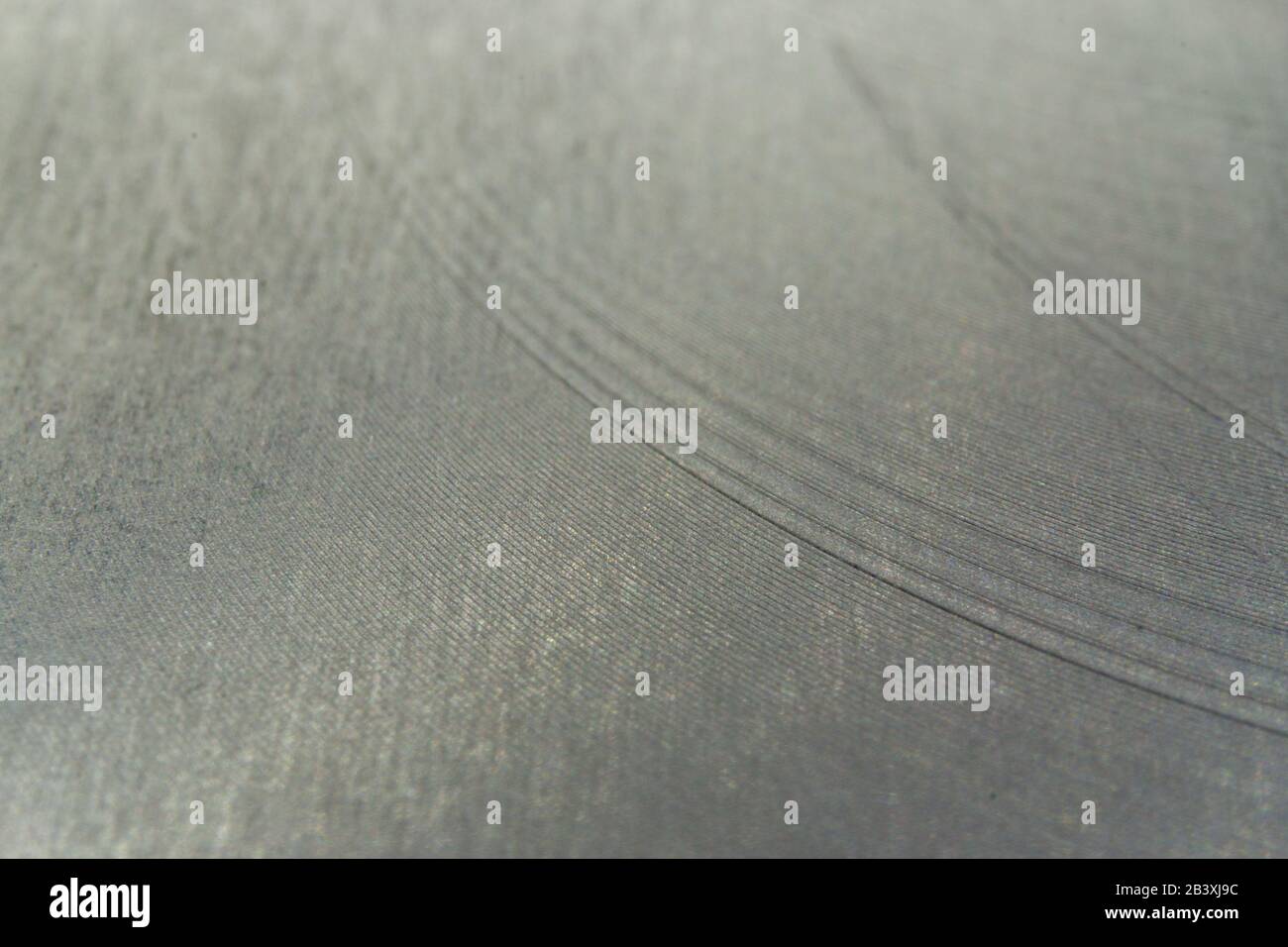 Closeup industrial realistic gray color stainless steel flat part ...