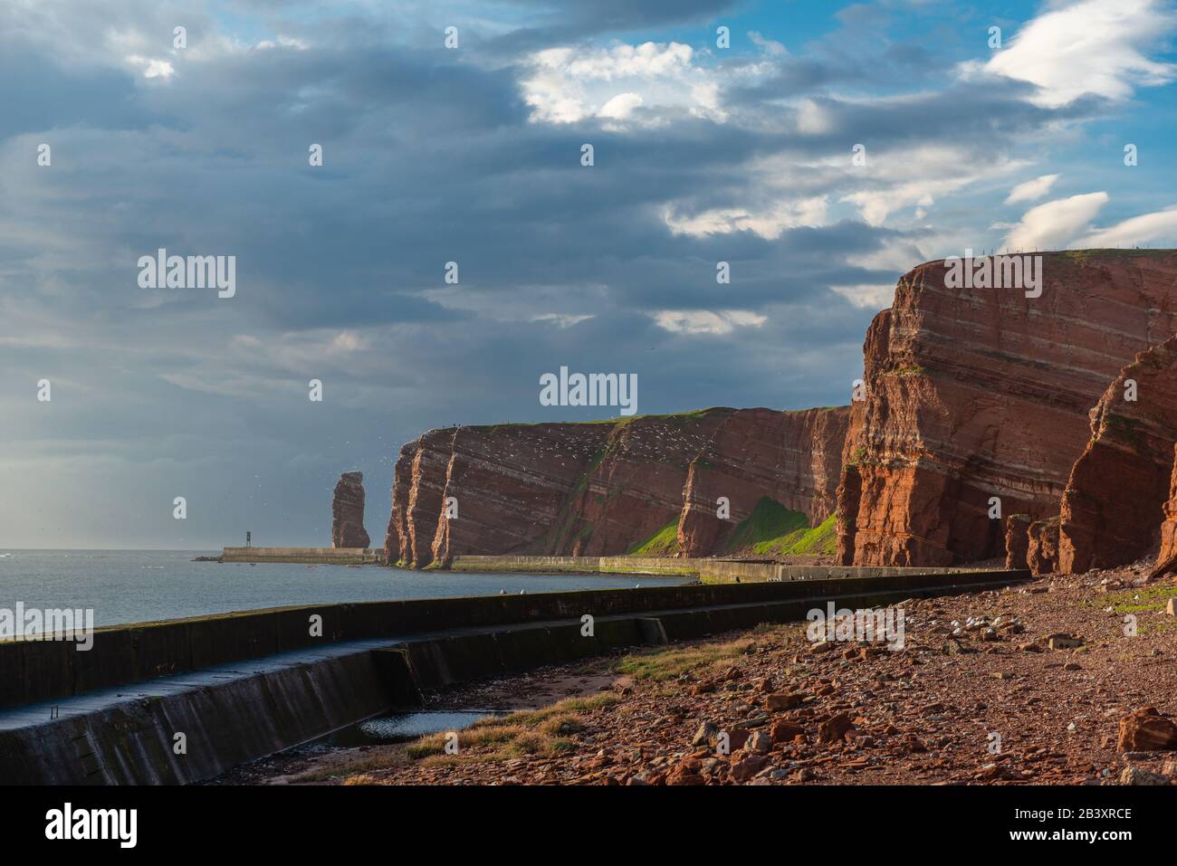 North Sea island of Heligoland, Province Schleswig-Holstein, district Pinneberg, North Germany, Europe Stock Photo