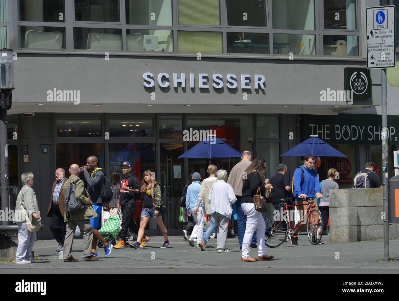 Schiesser, Wilmersdorfer Strasse, Charlottenburg, Berlin, Deutschland Stock  Photo - Alamy