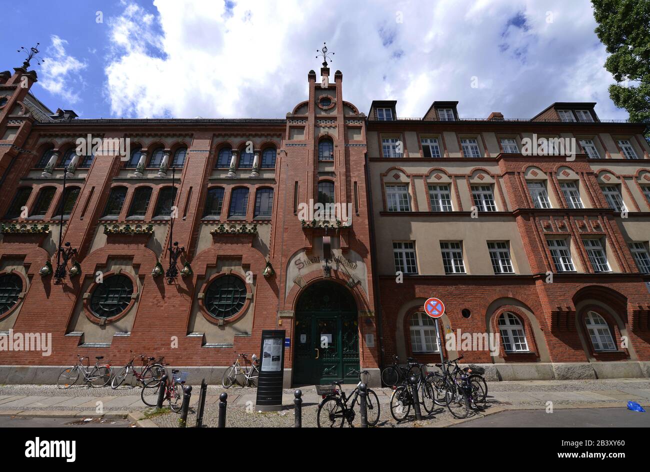 Stadtbad Charlottenburg, Krumme Strasse, Charlottenburg, Berlin, Deutschland Stock Photo