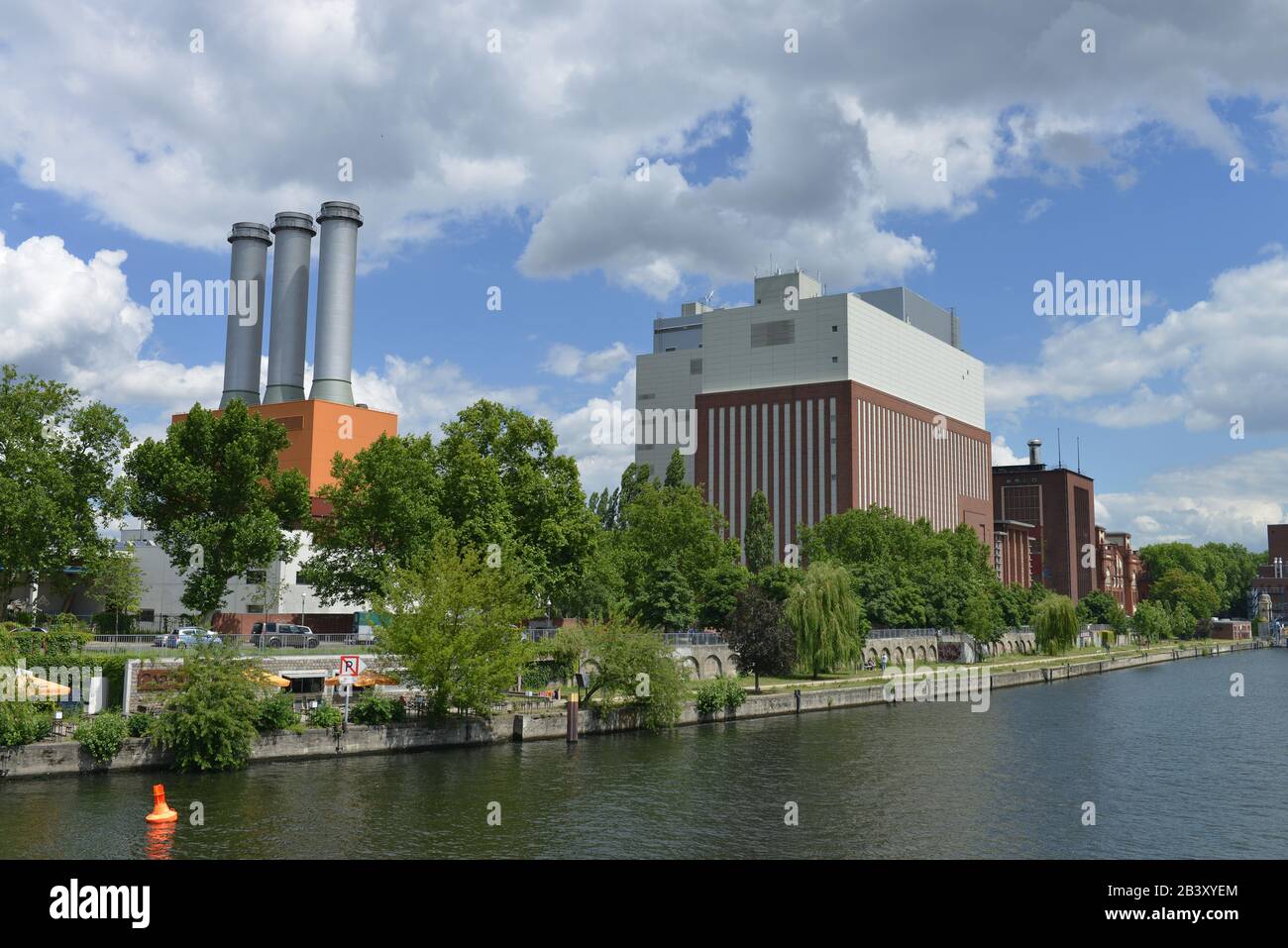 Heizkraftwerk, Am Spreebord, Charlottenburg, Berlin, Deutschland Stock Photo Alamy Heizkraftwerk, Am Spreebord, Charlottenburg, Berlin, Deutschland Stock Photo Alamy