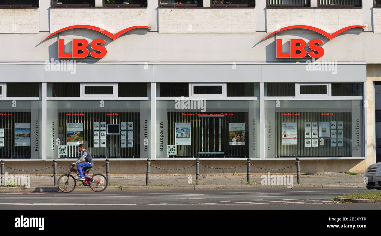 LBS Immobilien Center, Hauptstrasse, Schoeneberg, Berlin, Deutschland / Schöneberg Stock Photo