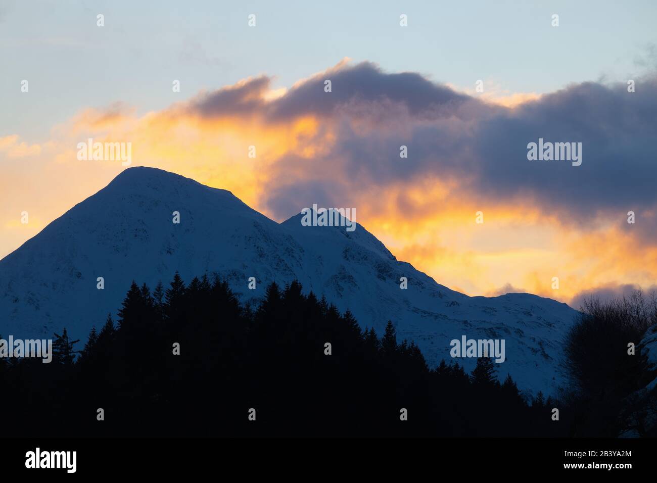 Barometer Mountain, Kodiak, Alaska, USA Stock Photo