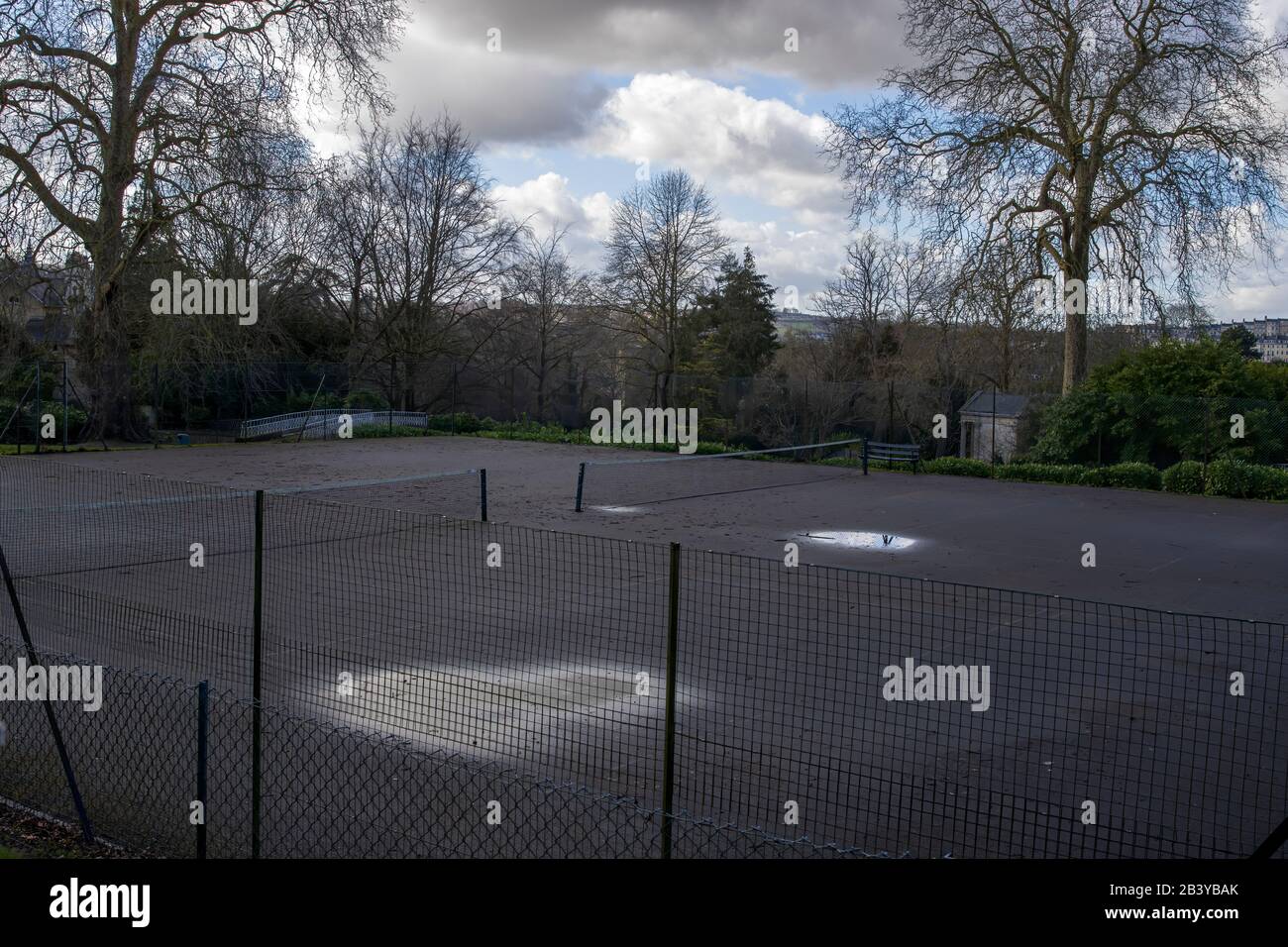 The Tennis Courts at Sydney Gardens, Bath, UK Stock Photo Alamy