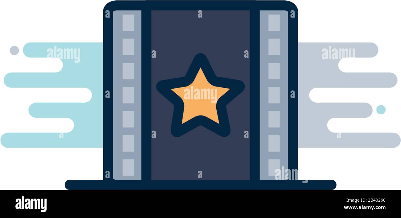 camera strip line fill block style icon design, photography technology ...