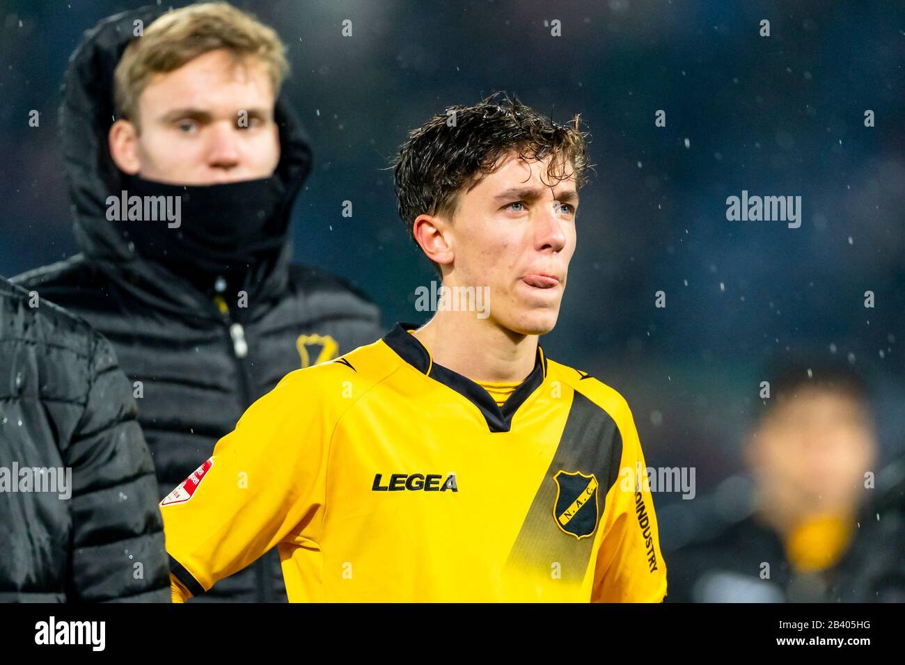 ROTTERDAM, 05-03-2020, football, KNVB cup, season 2019-2020, Final score :  7-1, NAC player Jordan van der Gaag disappointment Credit: Pro Shots/Alamy  Live News Stock Photo - Alamy