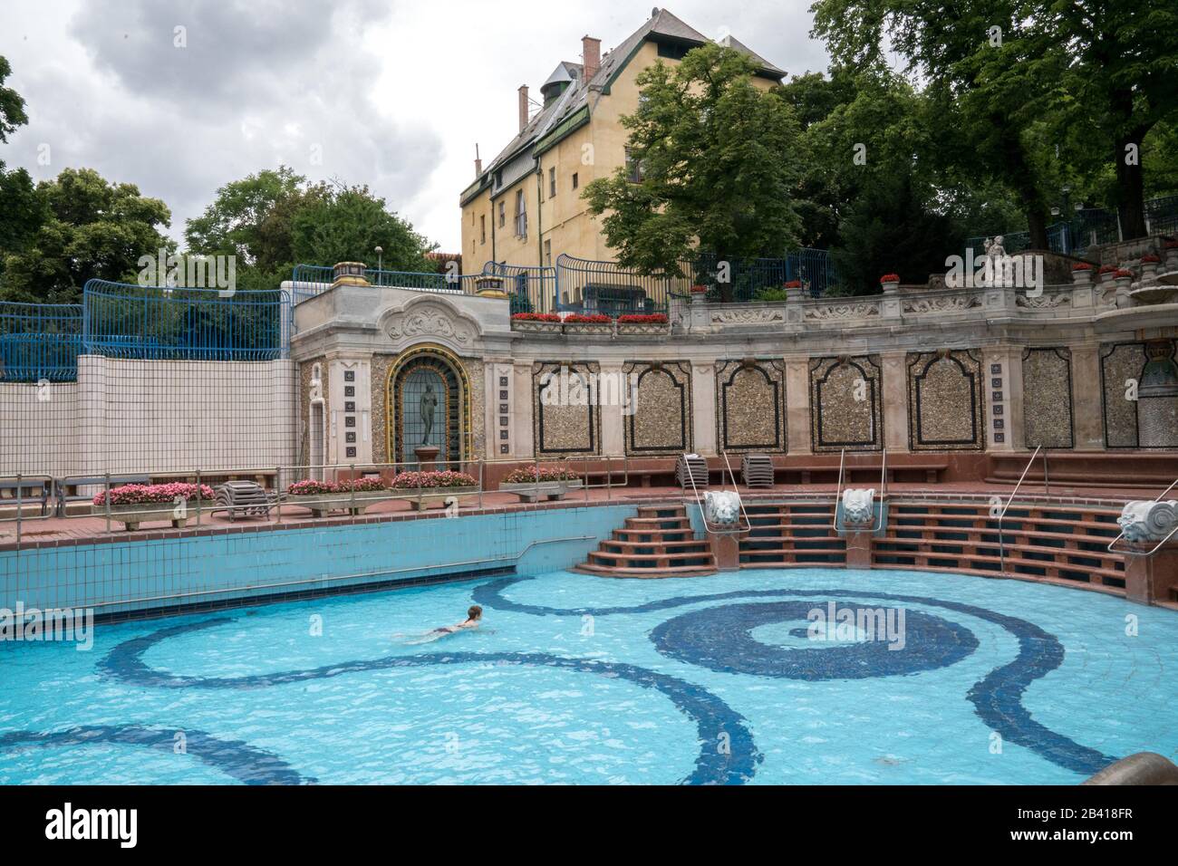 Hungary, Budapest. Gellert spa and thermal baths Stock Photo Alamy