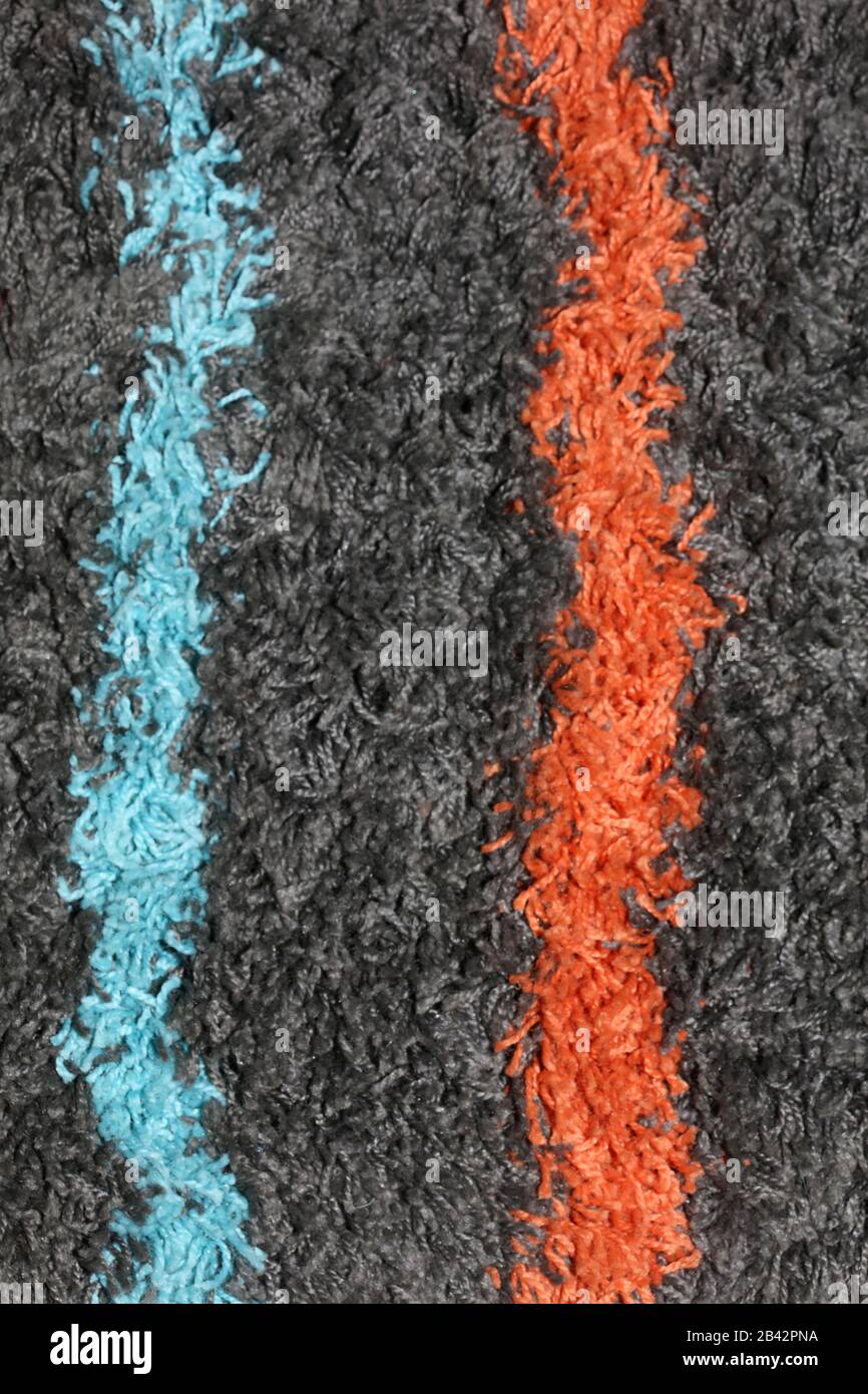Carpet design with colorful lines macro background stock photography high quality Stock Photo
