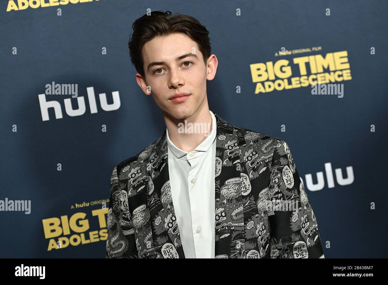 New York Usa 05th Mar Griffin Gluck Attends The Premiere Of Hulu S Big Time Adolescence At Metrograph In New York Ny March 5 Photo By Anthony Behar Sipa Usa Credit Sipa