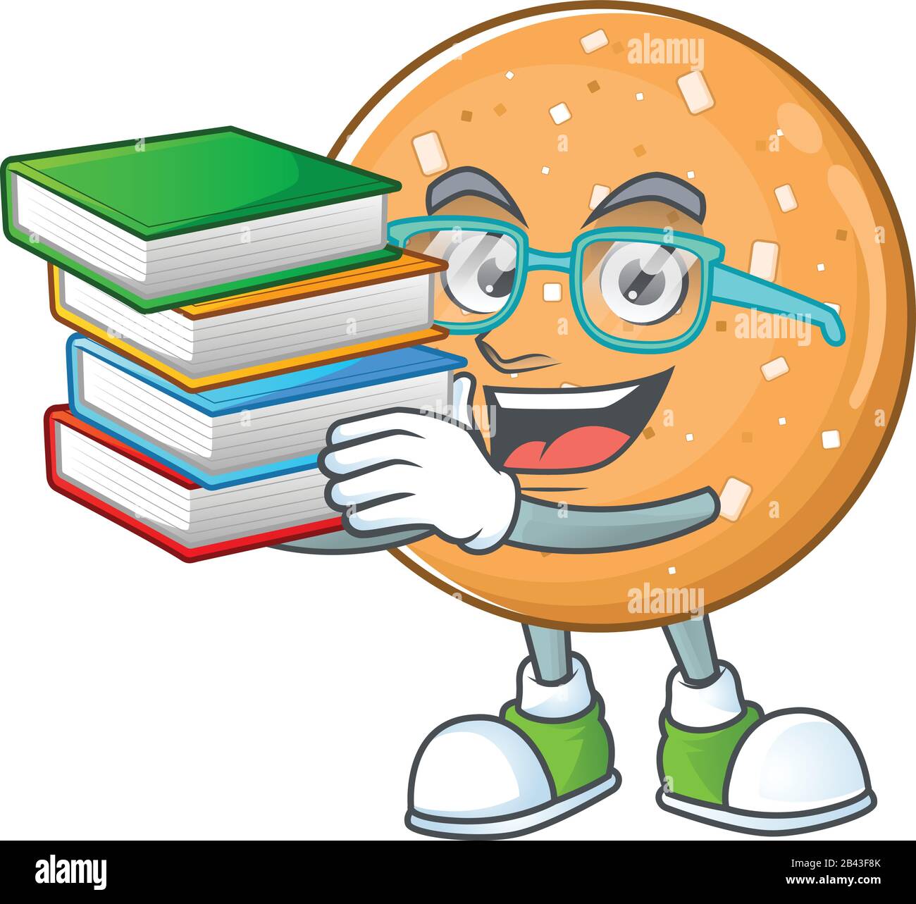 A brainy clever cartoon character of sugar cookies studying with some books Stock Vector Image & Art - Alamy A brainy clever cartoon character of sugar cookies studying with some books Stock Vector Image & Art - Alamy