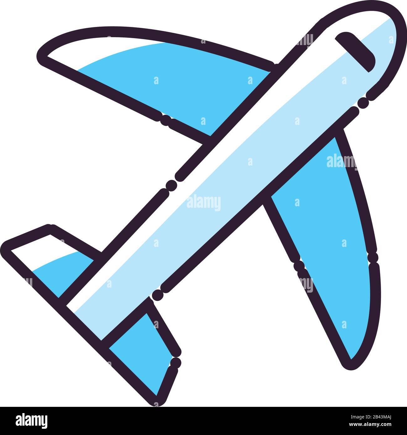 Airplane fill style icon design, Plane vehicle transportation fly air ...
