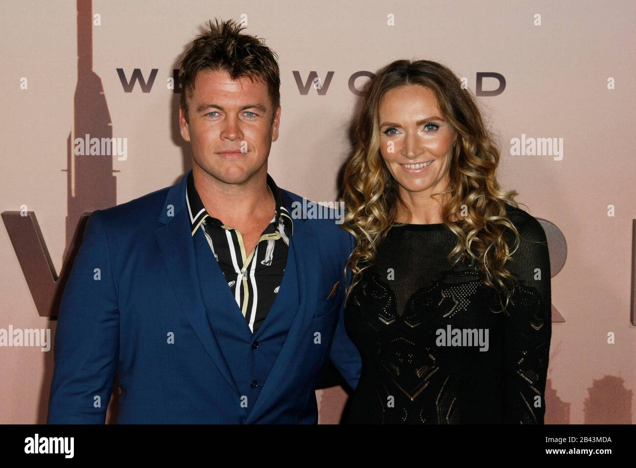 Hollywood, California, USA. Los Angeles, CA. 05th Mar, 2020. Luke Hemsworth and Samantha Hemsworth attend HBO's Season 3 Premiere of 'Westworld' at the TCL Chinese Theatres on March 5, 2020 in Los Angeles, CA. Credit: Craig Hattori/Image Space/Media Punch/Alamy Live News Credit: MediaPunch Inc/Alamy Live News Stock Photo