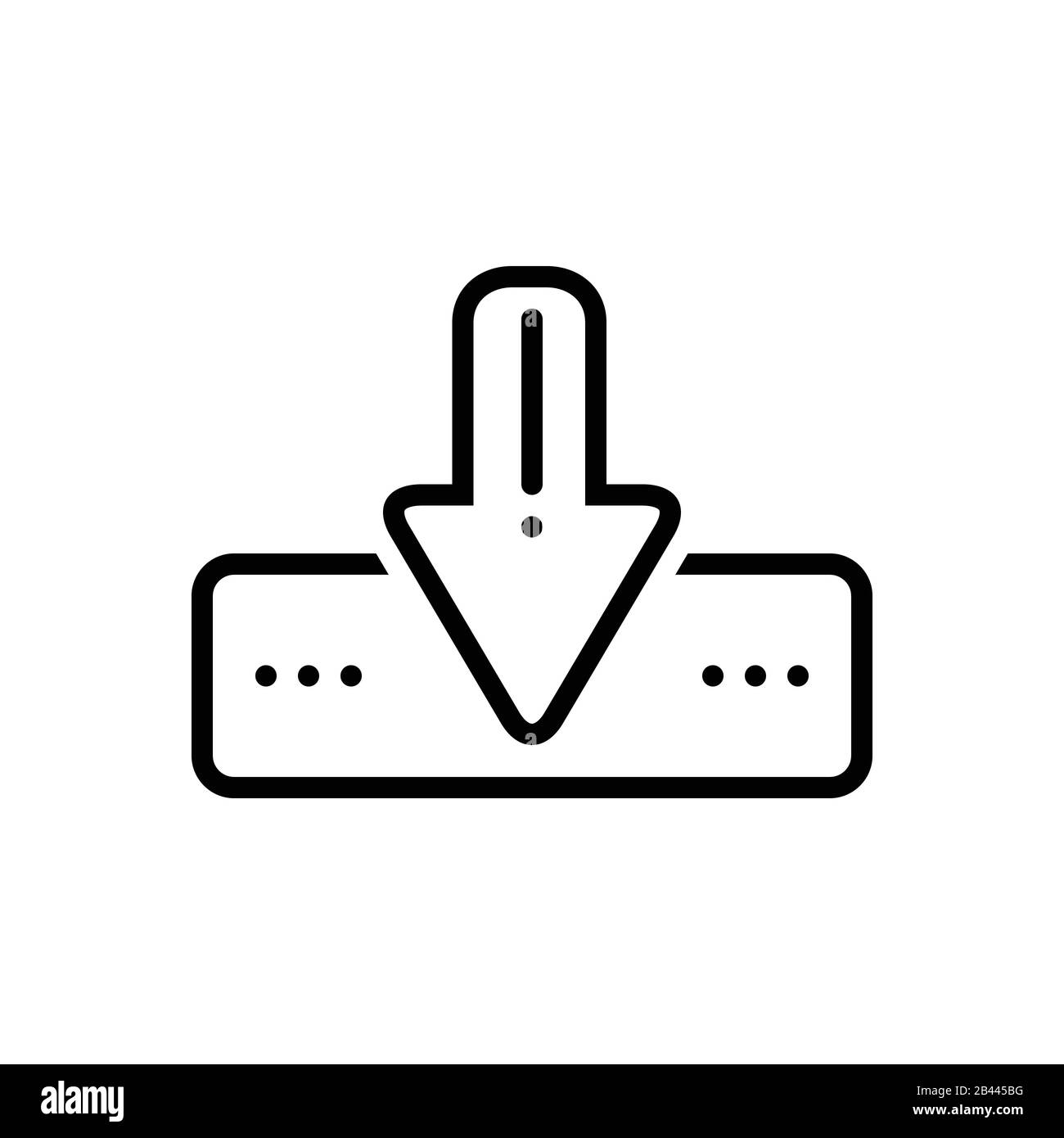 Download app icon Stock Vector Image & Art Alamy