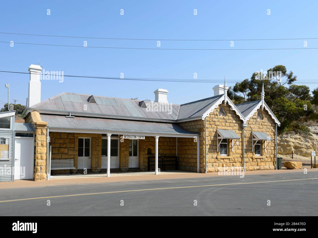 The Visitor Information Centre is a former council building