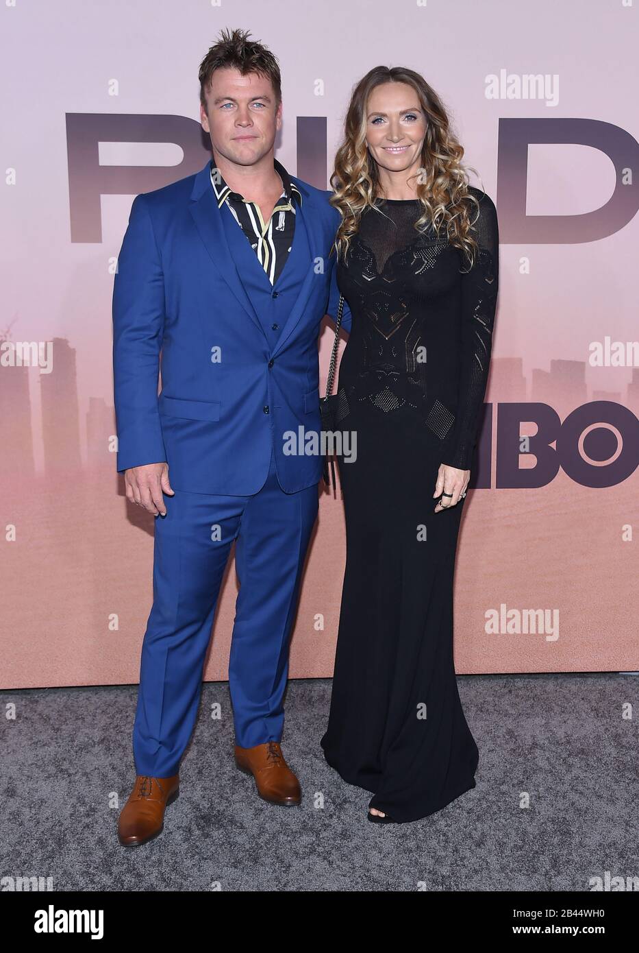 March 5, 2020, Hollywood, California, USA: Luke Hemsworth and Samantha