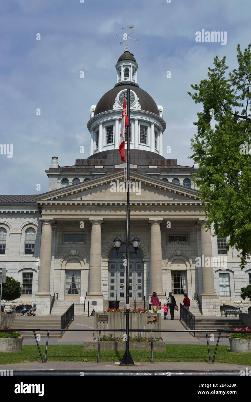 Rathaus, Kingston, Ontario, Kanada Stock Photo