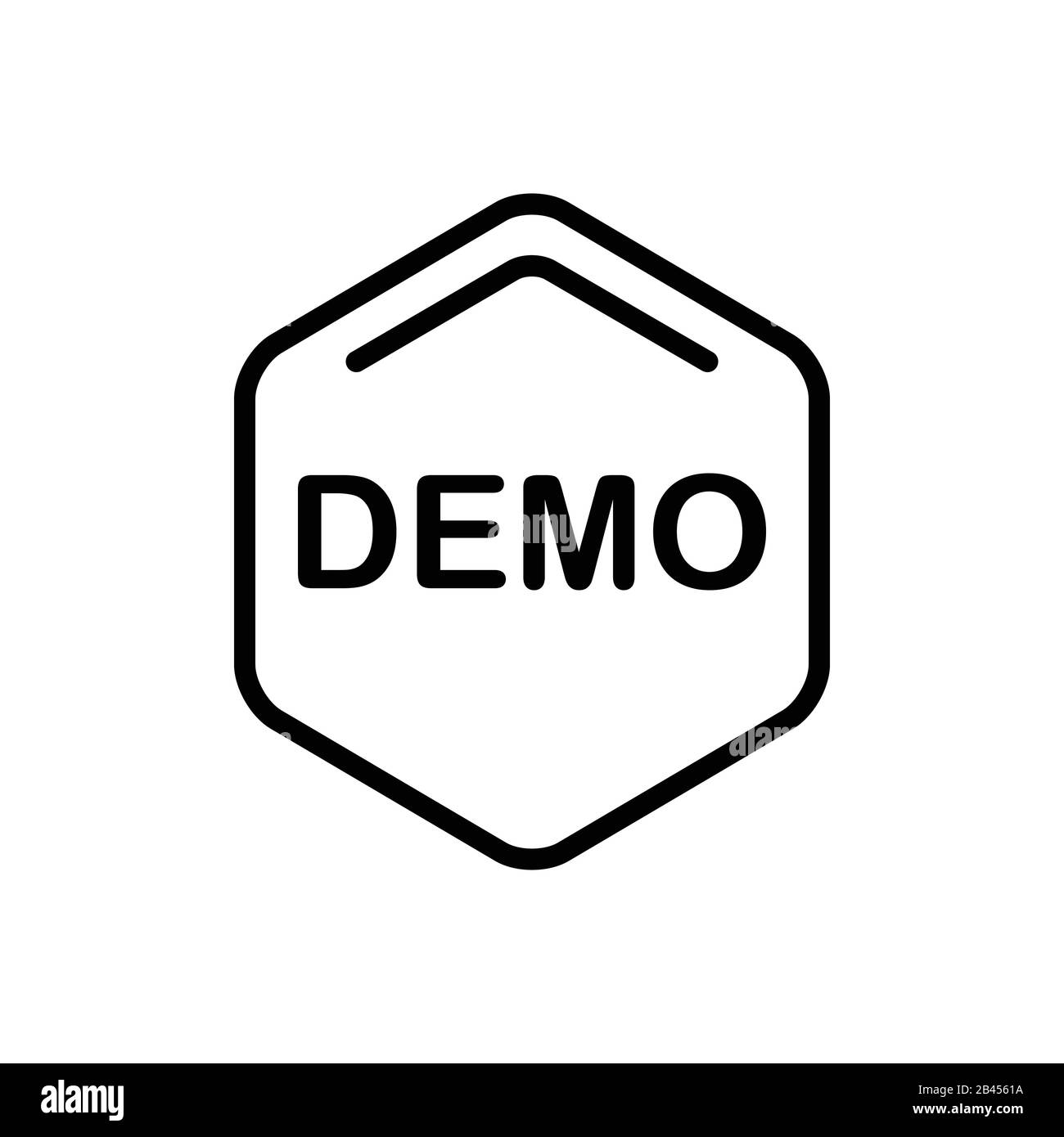 Demo icon Black and White Stock Photos & Images - Alamy