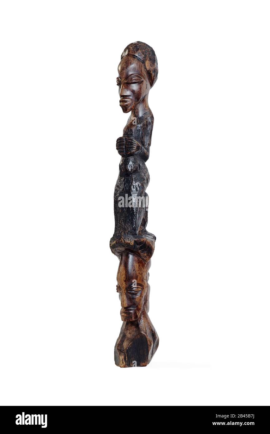 LUSAKA, ZAMBIA NOVEMBER 2013 Typical examples of African art