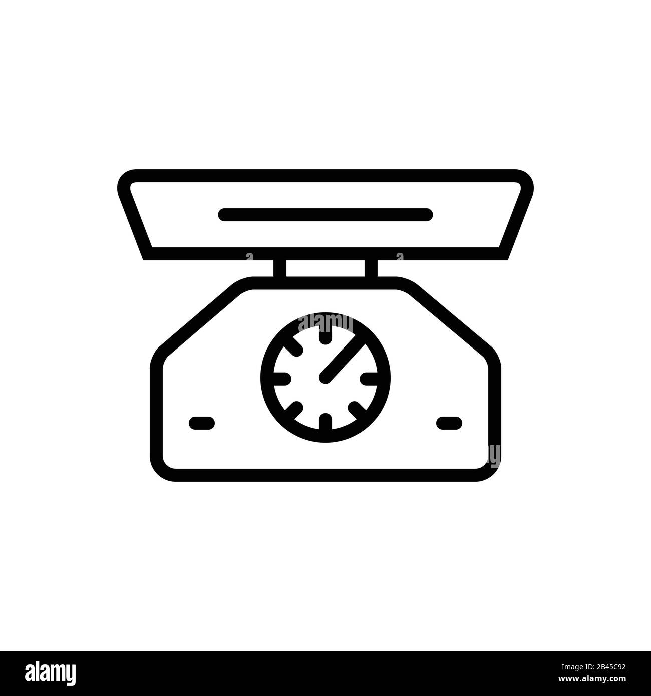 Weight scale icon Stock Vector Image & Art - Alamy