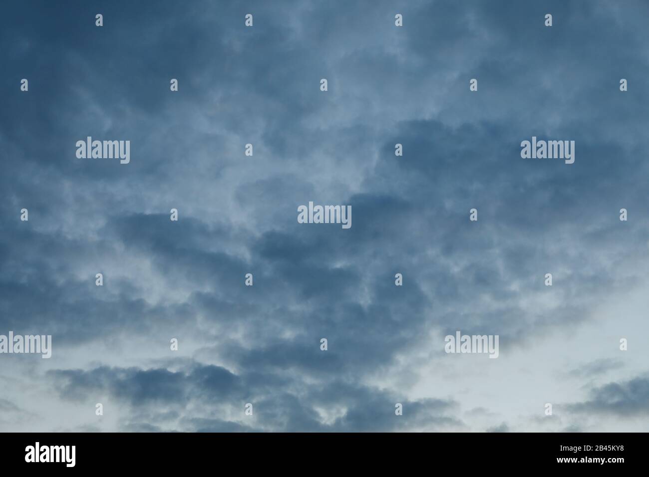 Amazing sunset sky with clouds. Beautiful nature wallpaper Stock Photo ...