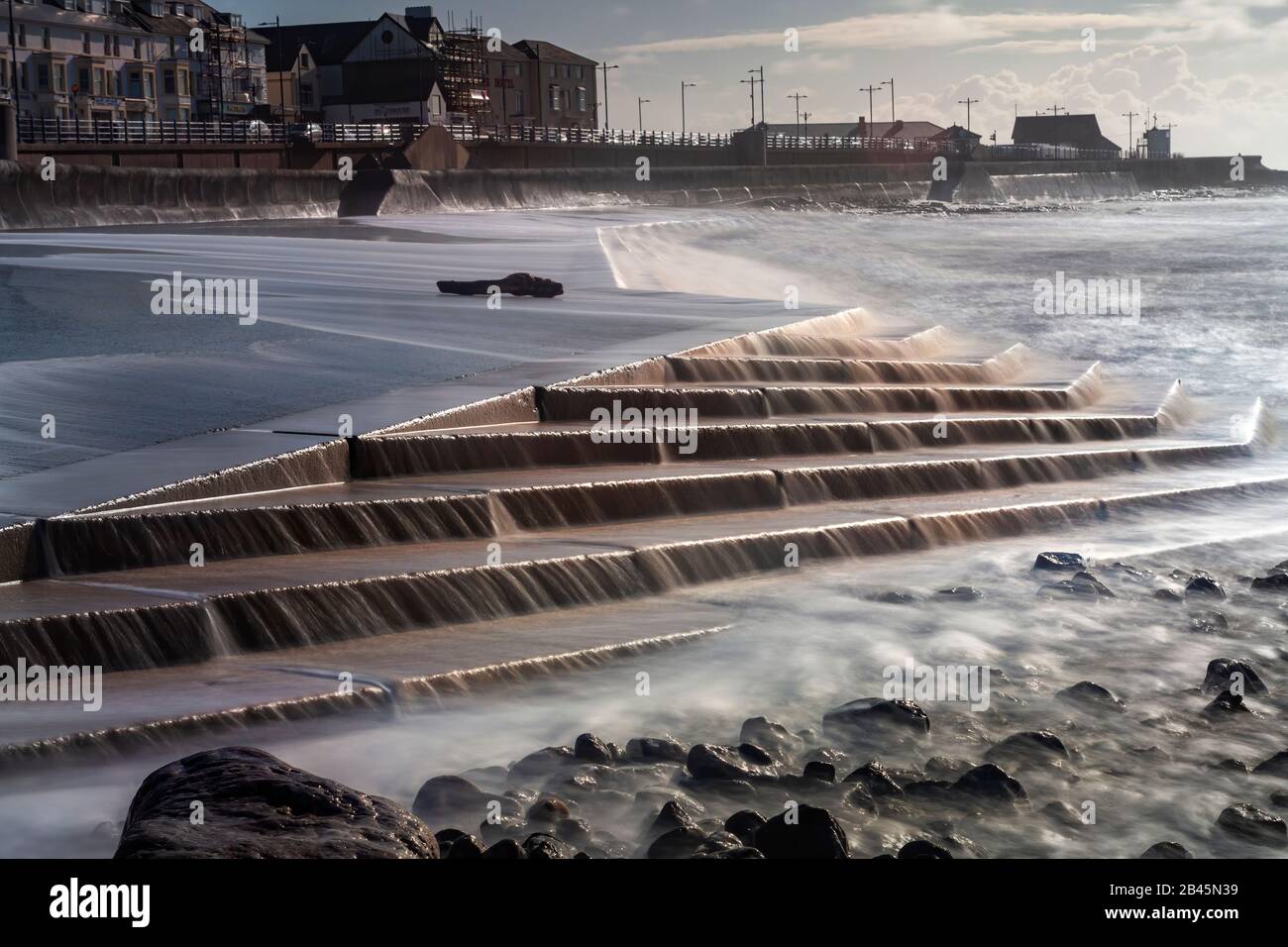 Porthcawl sea front Stock Photo Alamy