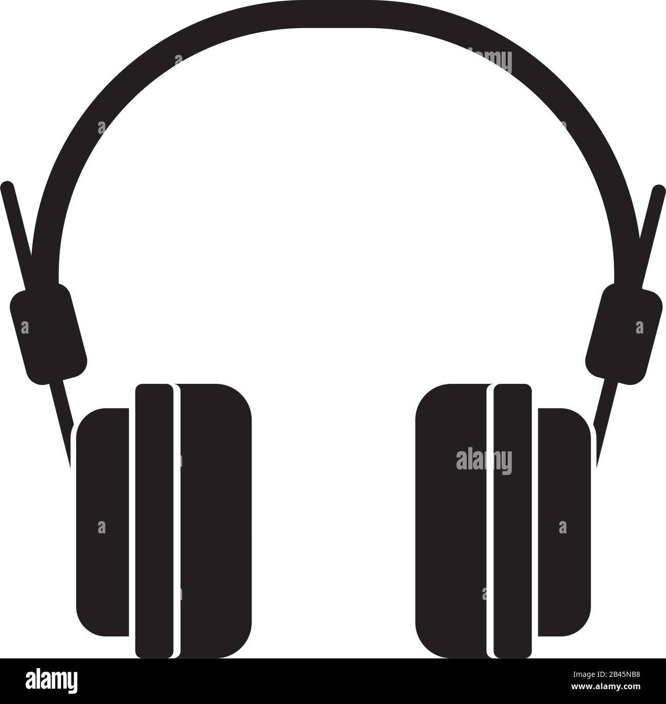 Headphones silhouette hires stock photography and images Alamy