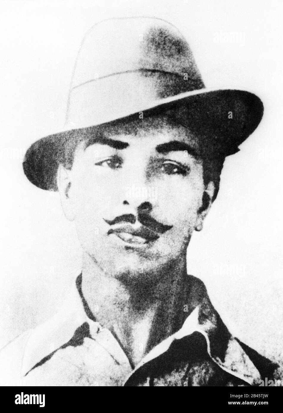 Bhagat singh Black and White Stock Photos & Images - Alamy