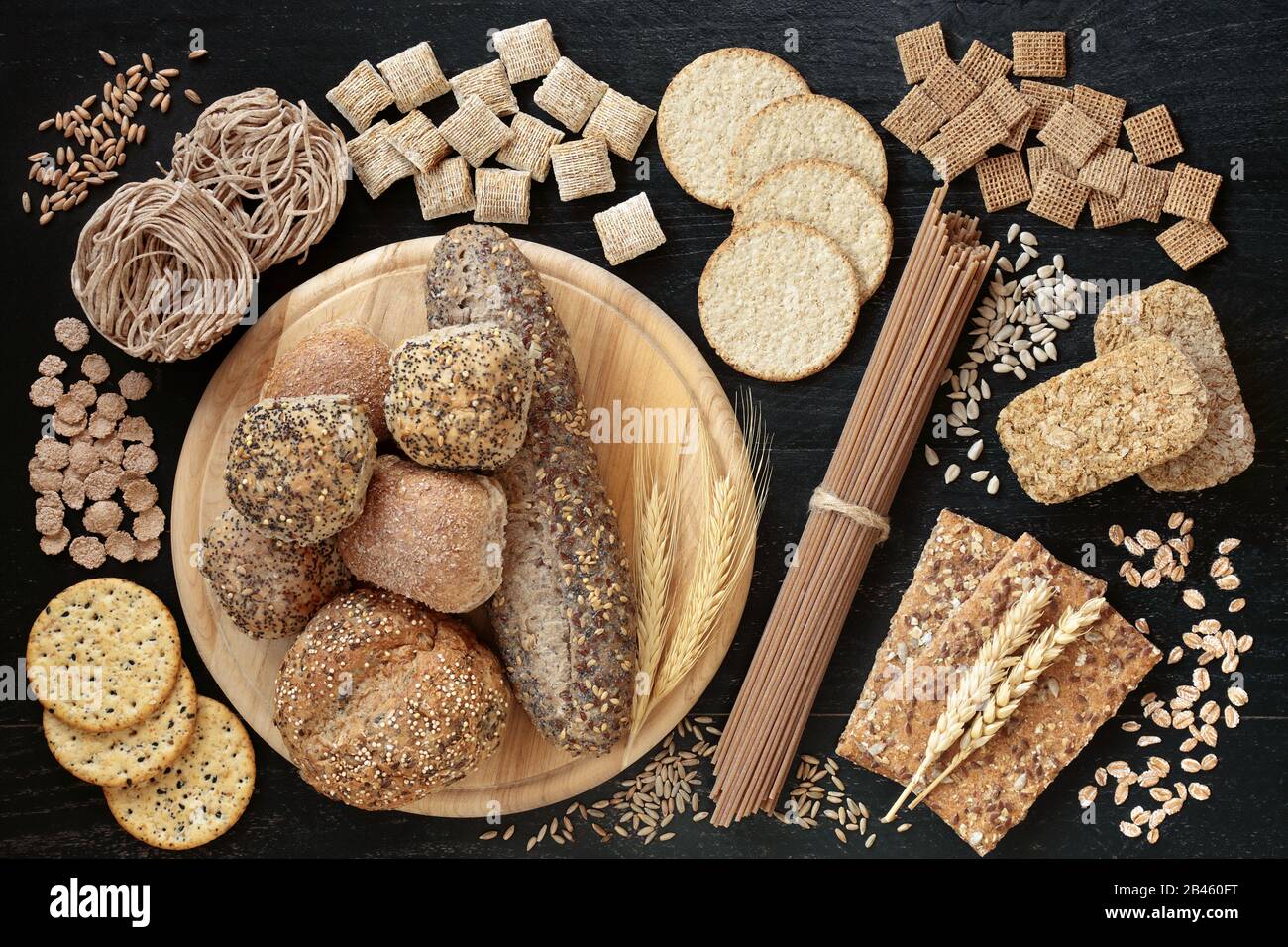 Healthy high fibre food high in antioxidants, omega 3, vitamins and