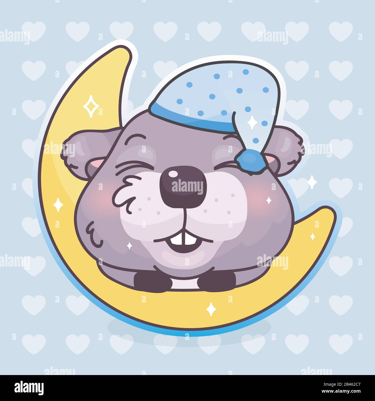 Cute raccoon kawaii cartoon vector characters set. Adorable and funny  smiling animal isolated stickers, patches pack. Anime baby raccoon sleeping  Stock Vector Image & Art - Alamy