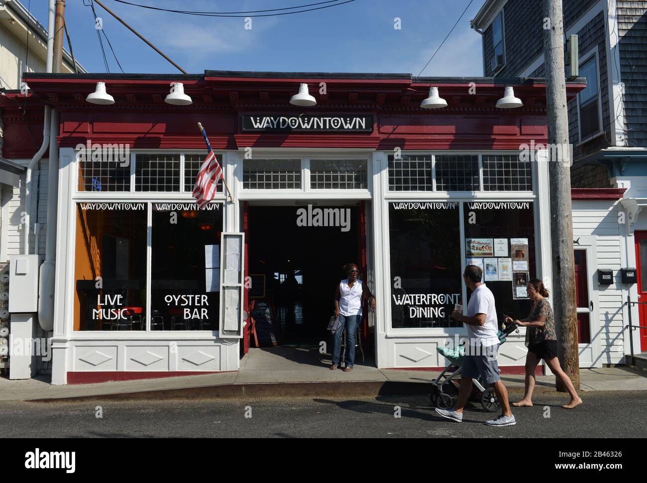 Restaurant, Commercial Street, Provincetown, Cape Cod, Massachusetts