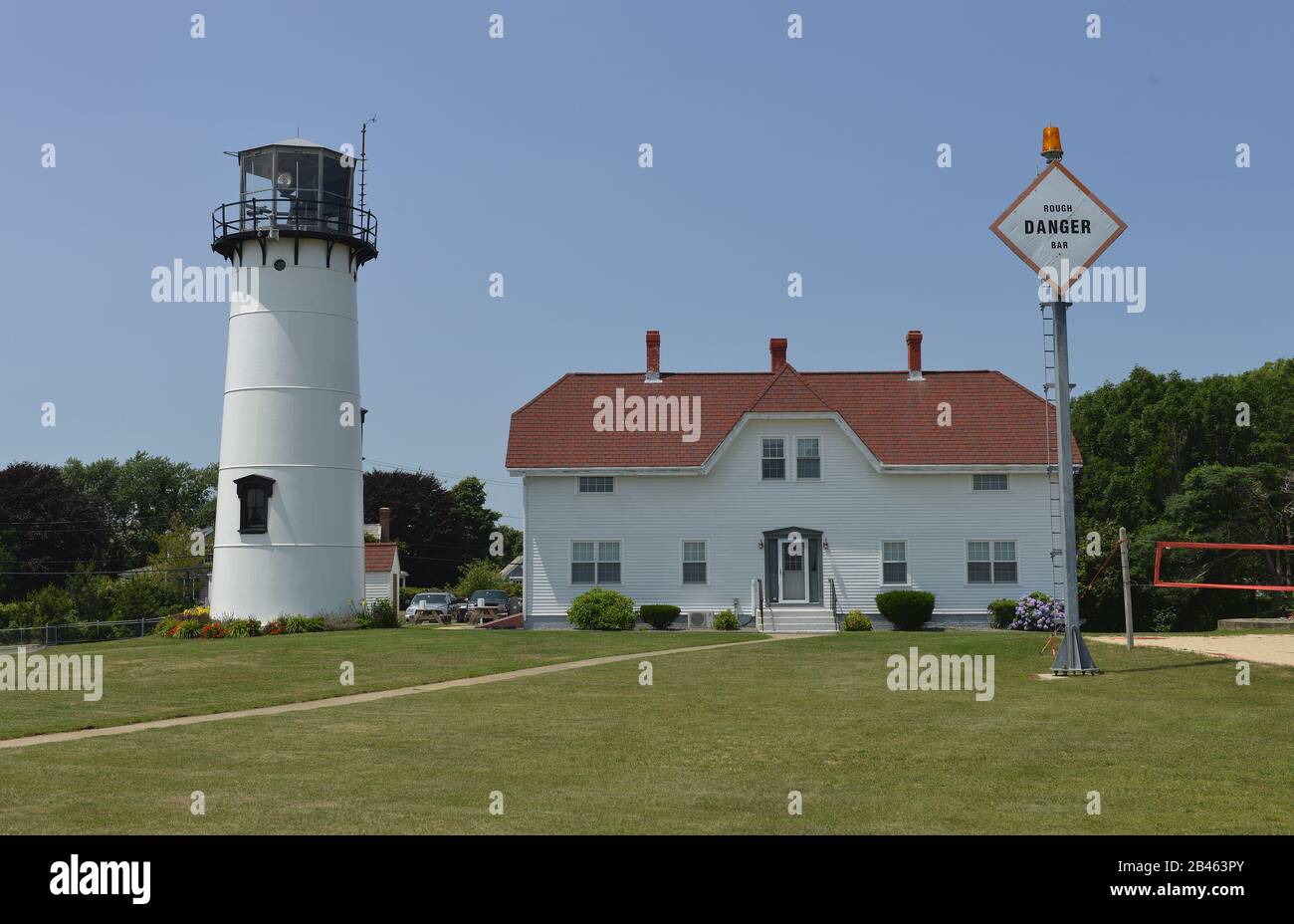 ´Chatham light house´, Main Street, Chatham, Cape Cod, Massachusetts ...