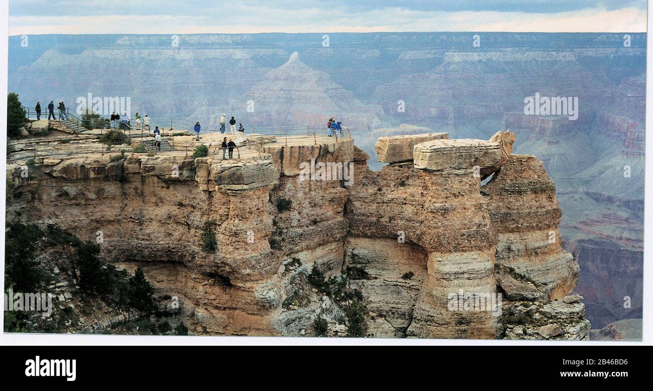 Grand Canyon, Arizona, United States of America, USA, 1999, old vintage 1900s picture Stock Photo