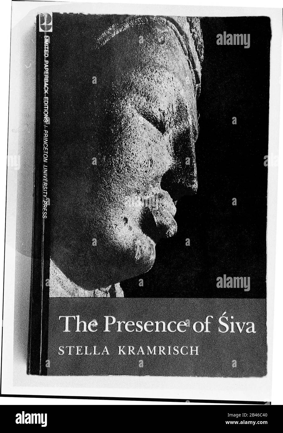 Book Cover page of The Presence of Siva written by Stella Kramrisch , old vintage 1900s picture Stock Photo