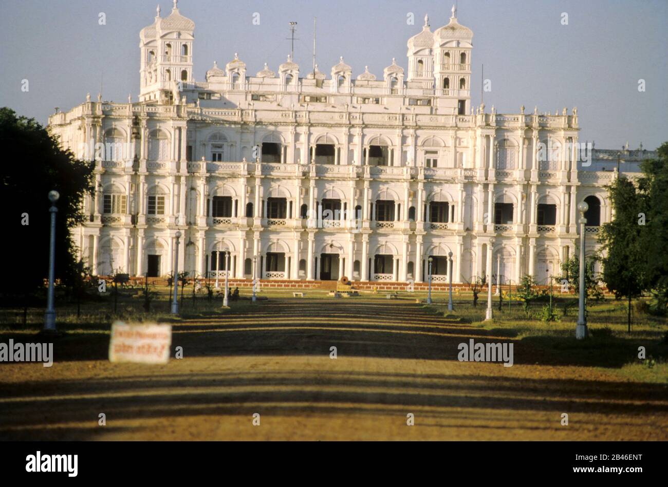 jai villas palace, gwalior, madhya pradesh, India, Asia Stock Photo