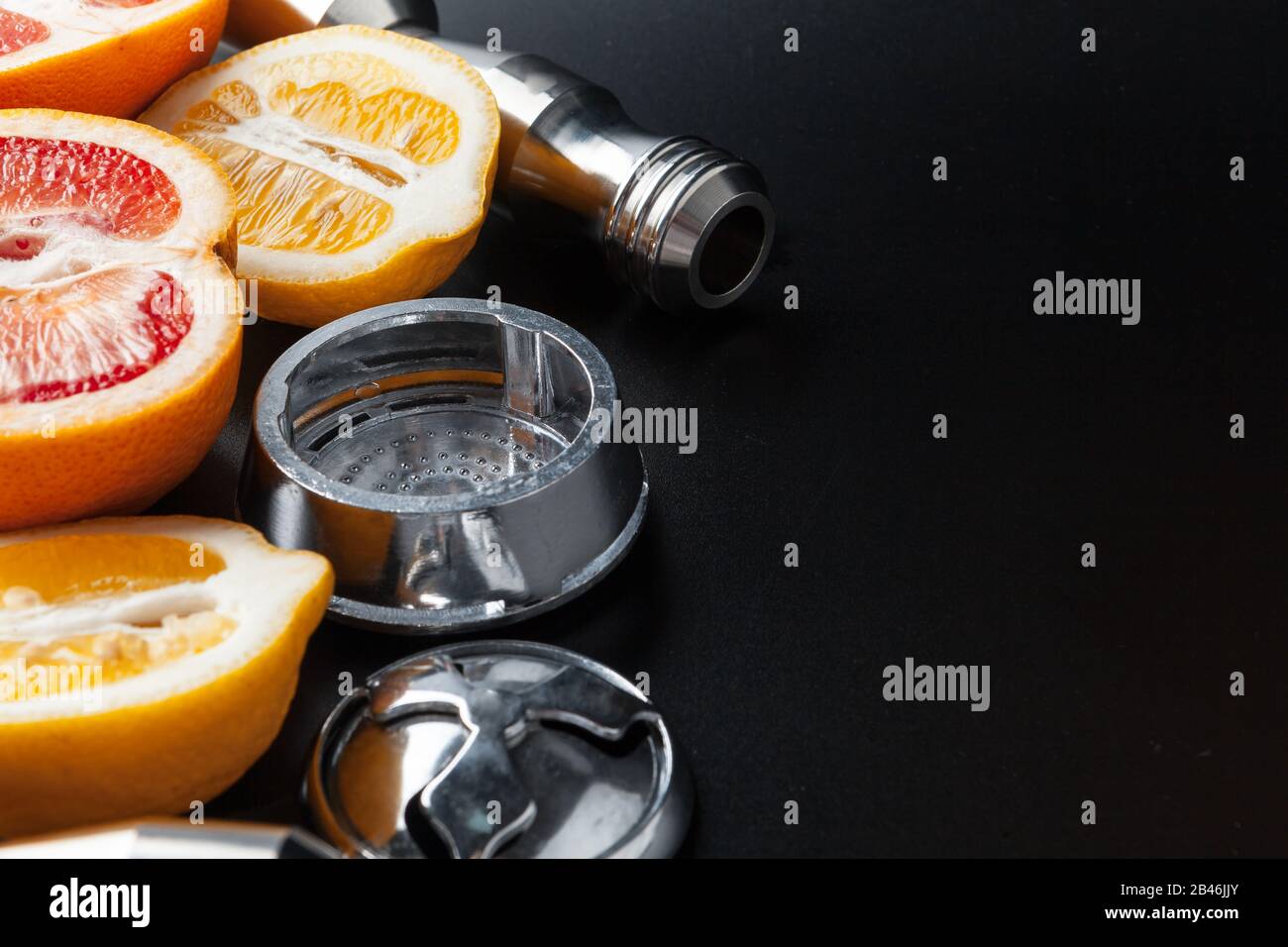 Luxury hookah with exotic fruit. Hookah lounge. creative photo Stock