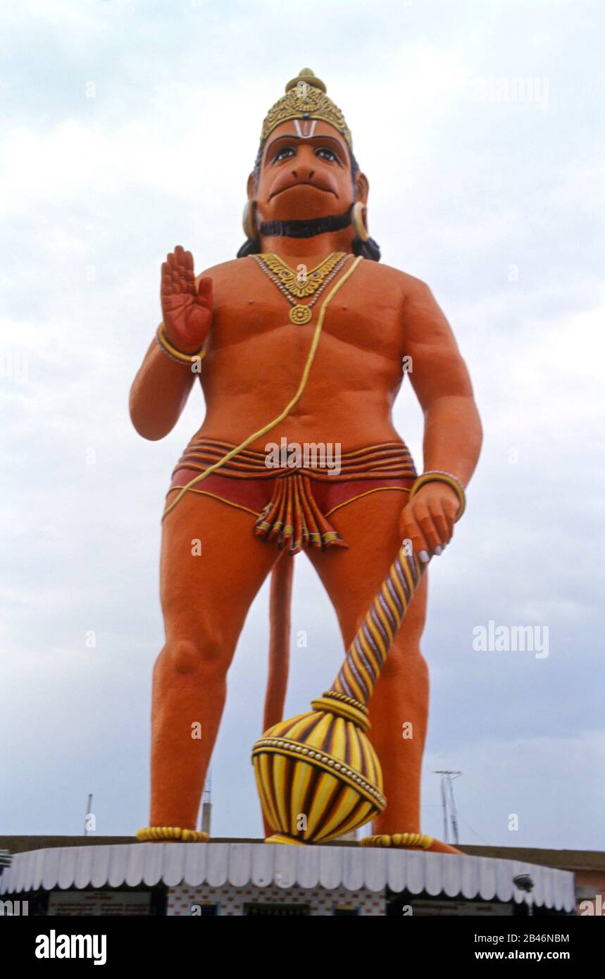 Hanuman statue India, Asia Stock Photo Alamy