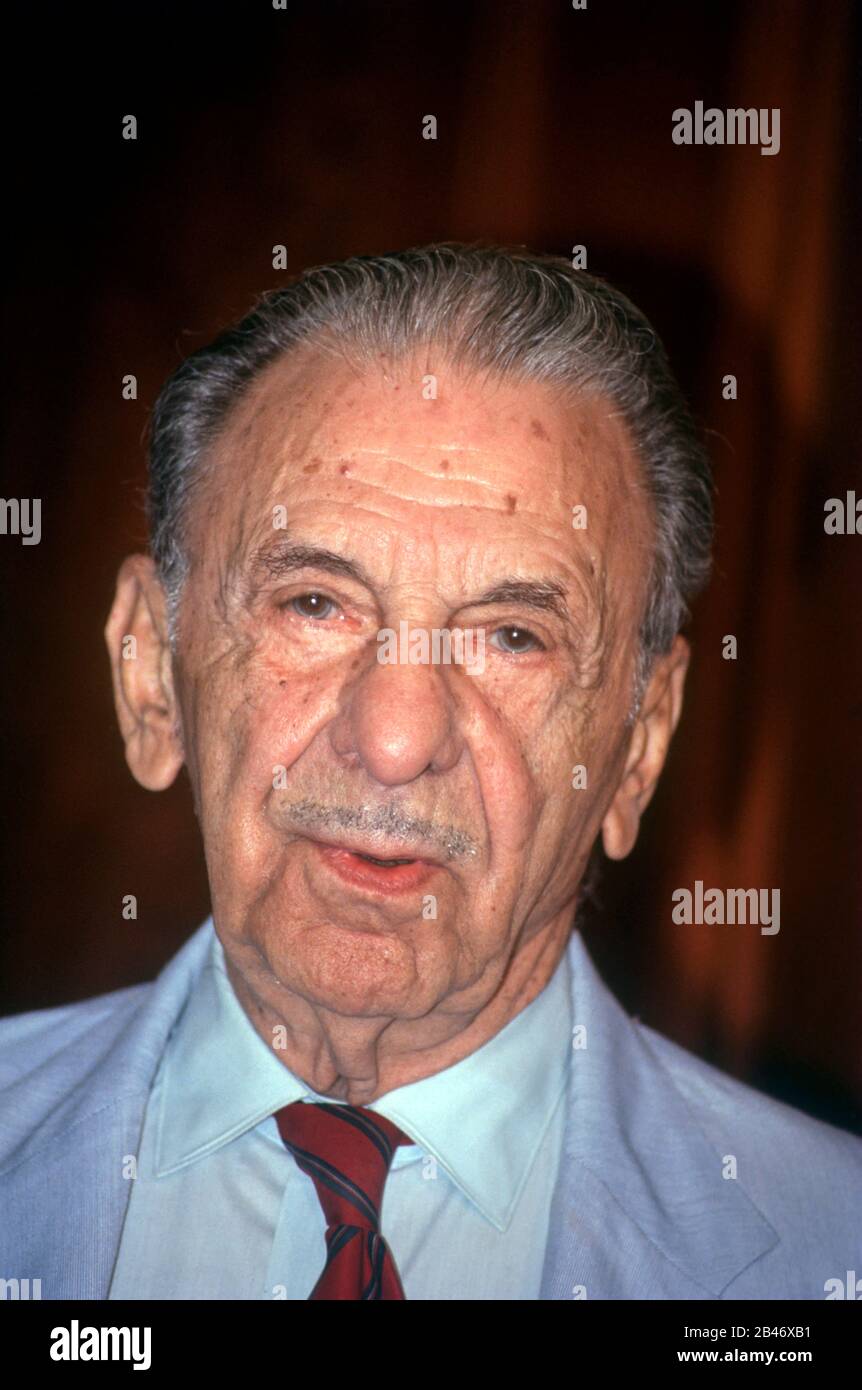 JRD Tata, Jehangir Ratanji Dadabhoy Tata, Indian businessman, Tata Group, India Stock Photo