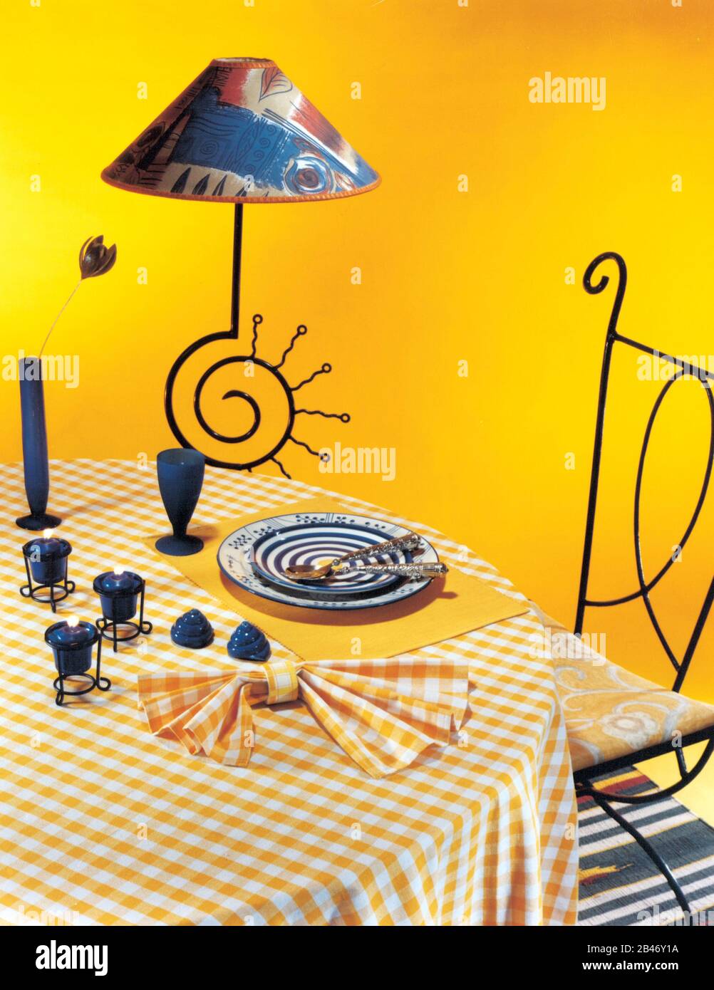table-set-up-for-breakfast-stock-photo-alamy