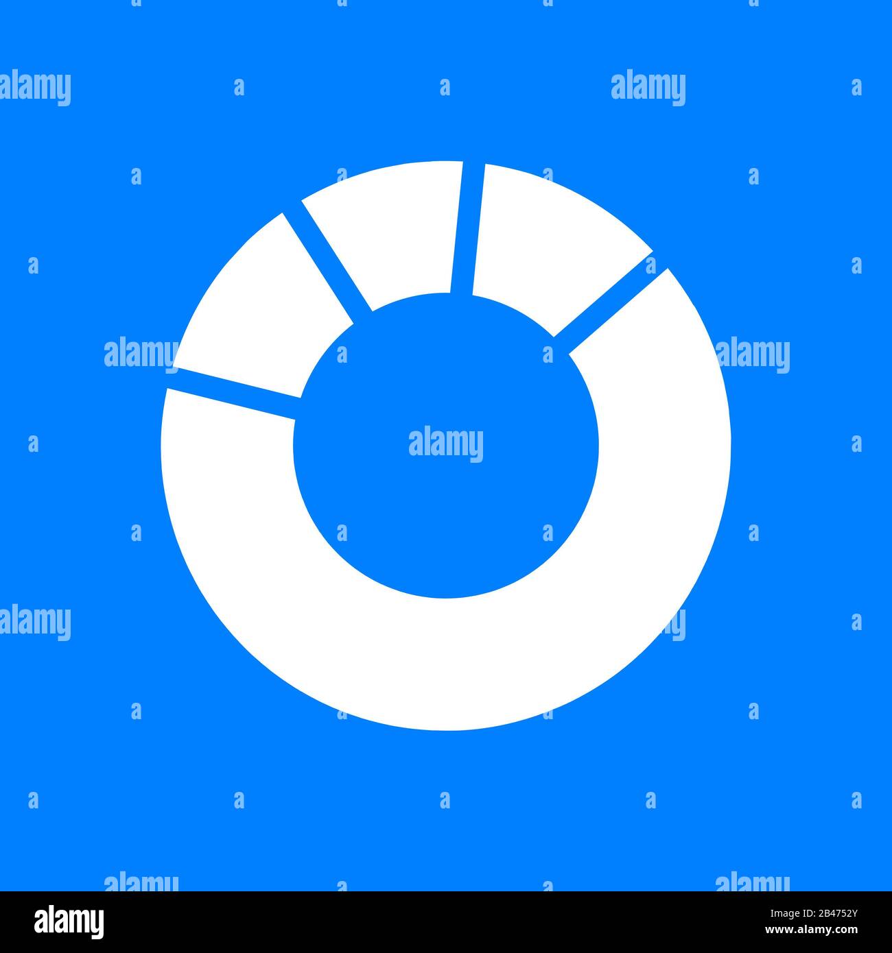 Pie chart and background Stock Photo - Alamy