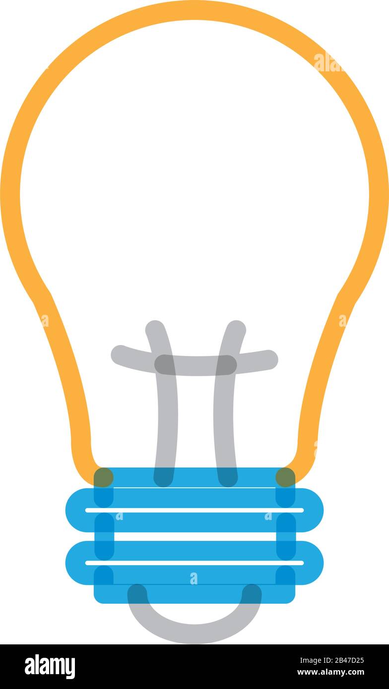 Light bulb multiply line style icon design, Energy power technology