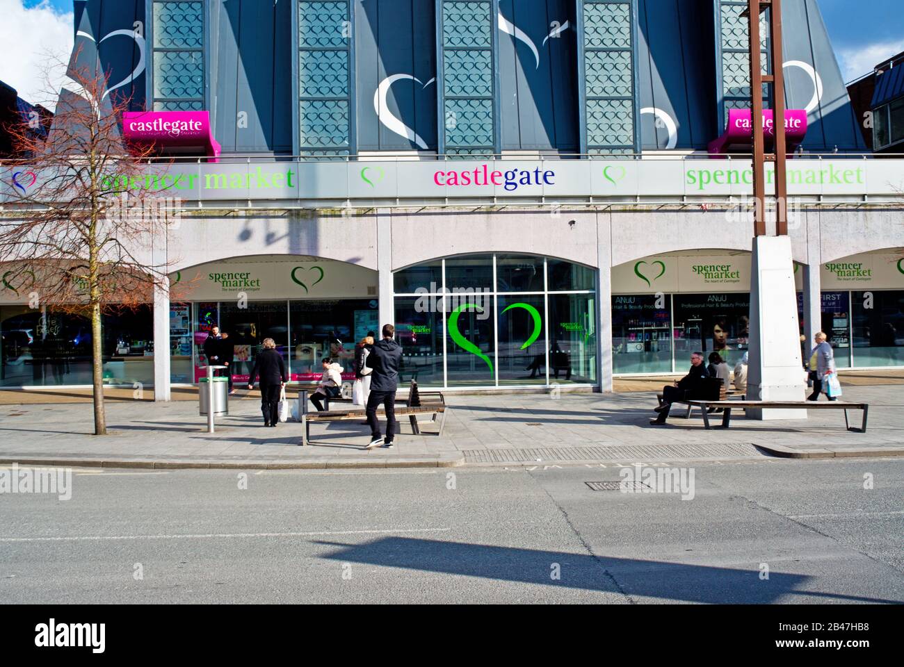 Castlegate shopping hires stock photography and images Alamy