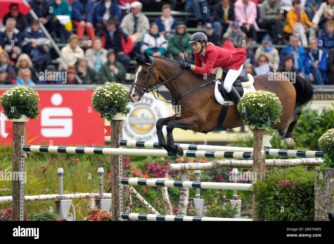 Christina Liebherr (SUI) riding L.B. No Mercy, World Equestrian Games ...