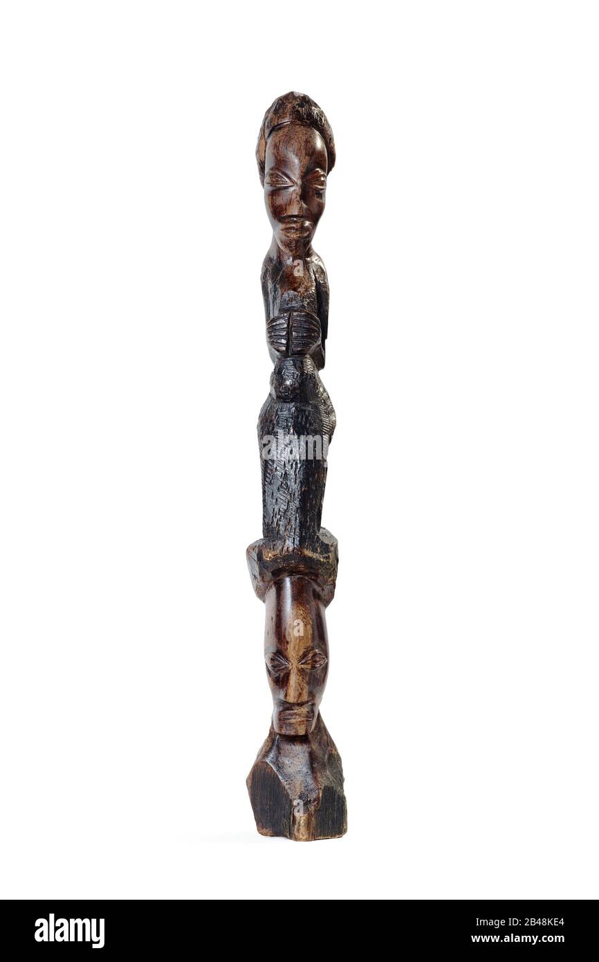 LUSAKA, ZAMBIA NOVEMBER 2013 Typical examples of African art